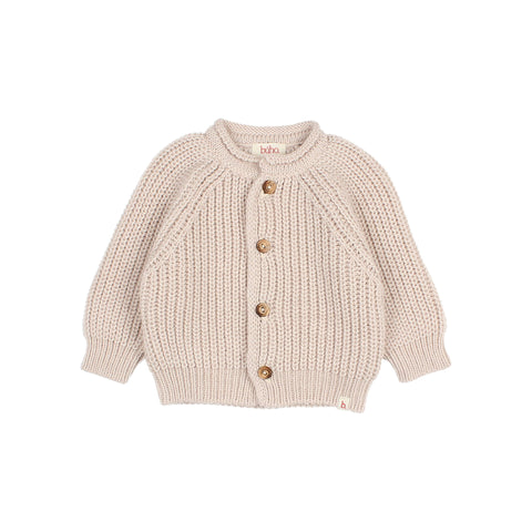 Buho BB Soft Knit Cardigan Natural