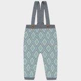 FUB Baby Harlekin Overalls Steel