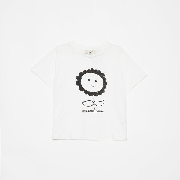 Weekend House Kids Flower T-Shirt White