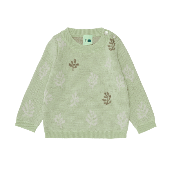 Fub Baby Jaquard Blouse Pistachio