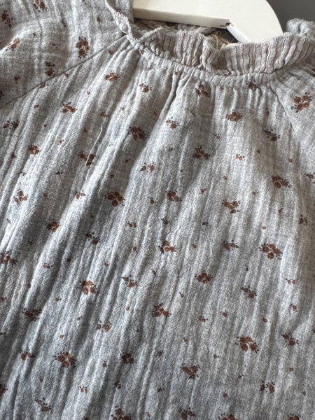Buho BB Romance Blouse Grey