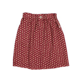 Buho Cottage Midi Skirt Pomegranate