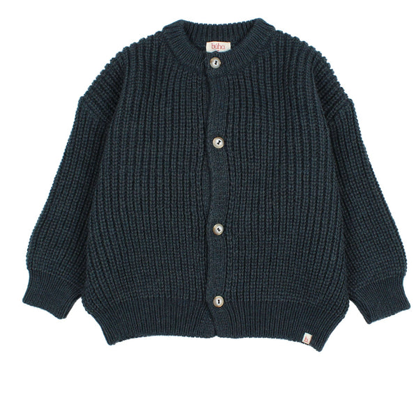 Buho soft knit cardigan whale