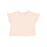 Buho BB Linen Girly T-Shirt Cream Pink