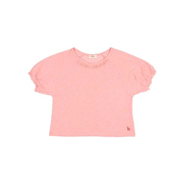 Buho Lace T-Shirt Sugar Pink