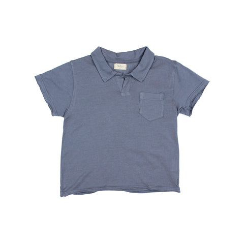 Buho Polo T-Shirt Blue Stone