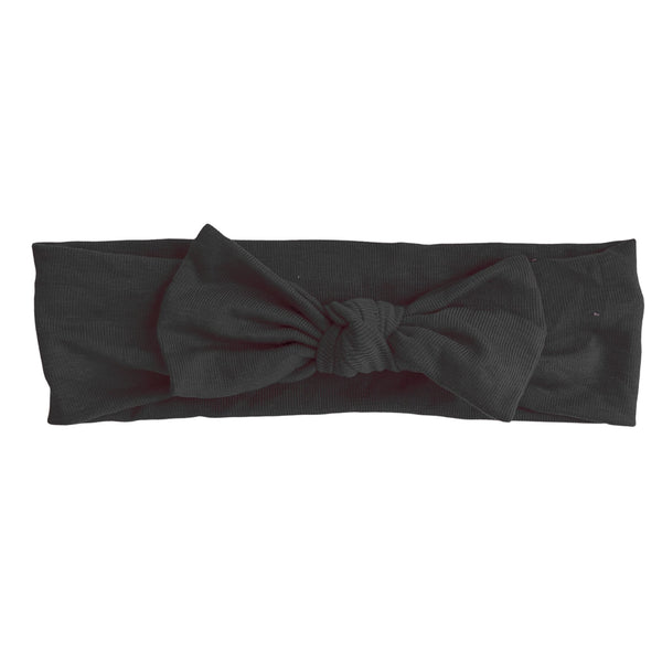 Knot Hairbands jersey bow headwrap blackbird