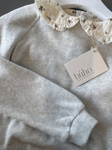 Buho Romance Sweatshirt Light Grey