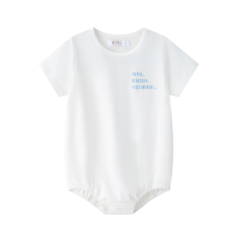 Coco Blanc Onesie Tee White