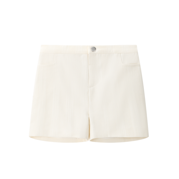 Coco Blanc Cream Shorts