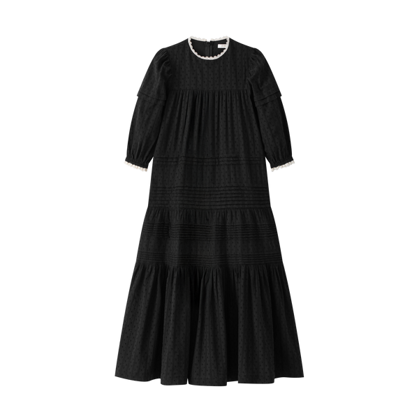 Coco Blanc Black Maxi Dress