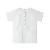 Coco Blanc White Boys Linear Shirt