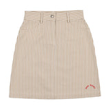 Coco Blanc Jean Striped Skirt