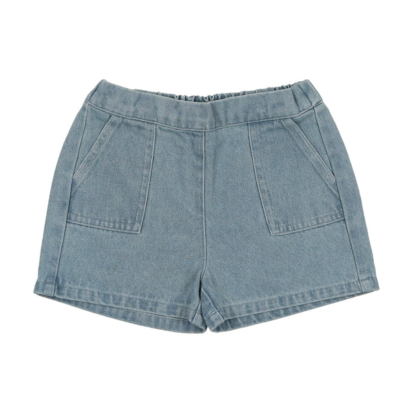 Coco Blanc Denim Shorts Blue Denim