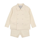 Coco Blanc Boys Suit Cream