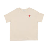 Coco Blanc Boys Cotton Tee Cream