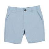 Coco Blanc Poplin Shorts Pale Blue