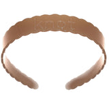 Knot Hairbands Acrylic Headband // Beige