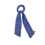 Knot Hairbands corduroy hairtie blue jay