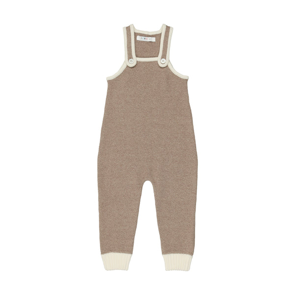 Coco Blanc Long Knit Romper Mocha