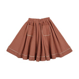 Coco Blanc Pocket Skirt Mulberry