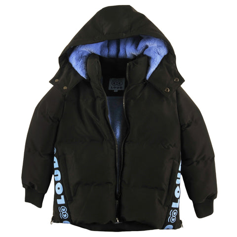 LOUD Apparel Paradise Hooded Jacket – Black