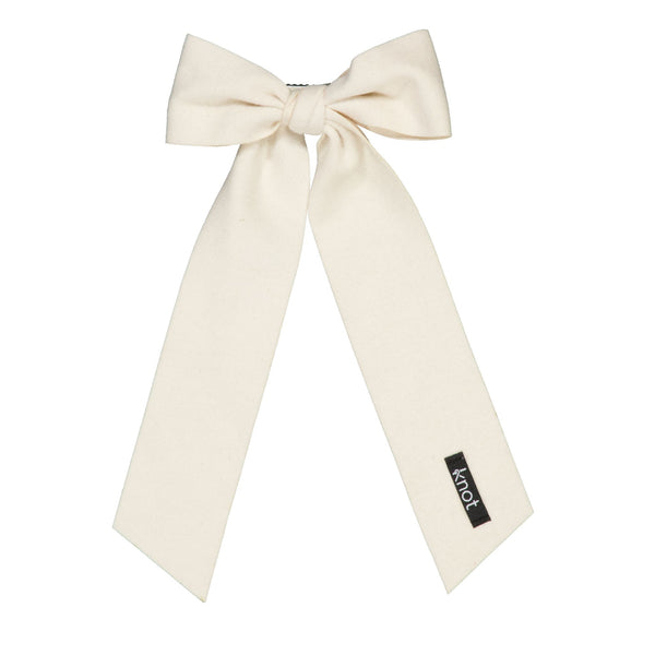 Knot Hairbands feather felt long bow clip dove