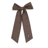 Knot Hairbands feather felt long bow clip sparrow