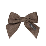 Knot Hairbands feather felt short bow clip sparrow