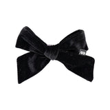 Knot Hairbands fern velvet bow clip blackbird