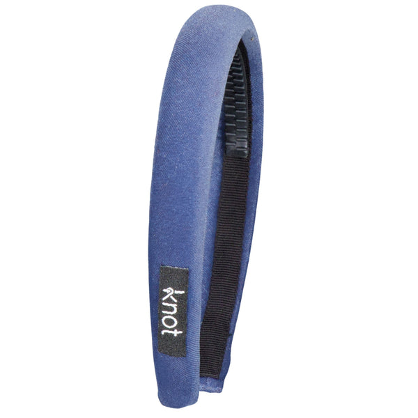 Knot Hairbands fern velvet headband blue jay