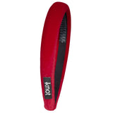 Knot Hairbands fern velvet headband cardinal red