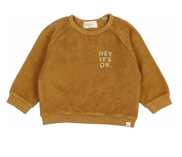 Buho BB Terry Sweatshirt Ocre