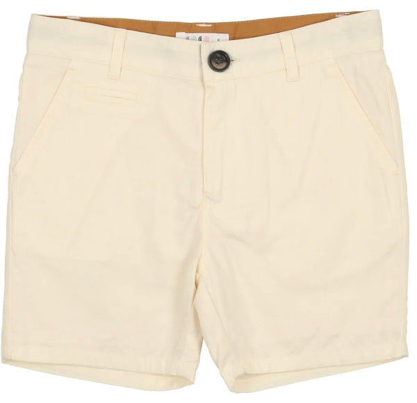 Coco Blanc Poplin Shorts Cream