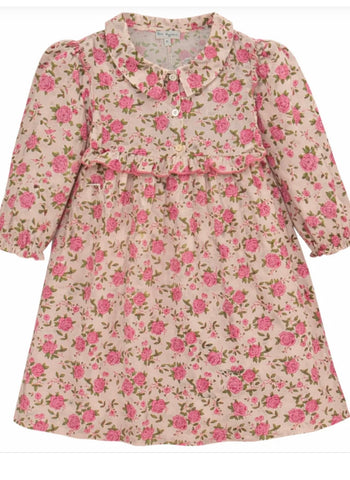 Bebe Organic Polina Special Dress Rapunzel Roses