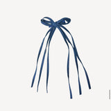 Knot Hairbands Indigo Denim Bow