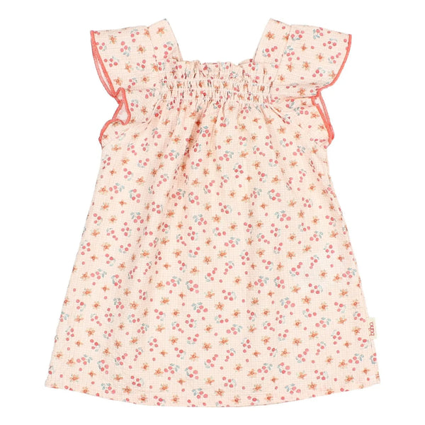 Buho BB Picnic Dress Coral