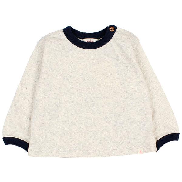 Buho Melange T-Shirt Navy
