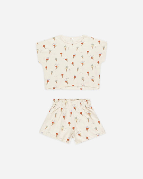 RYLEE & CRU Set shorts and tee