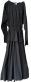 Venera Arapu Fussion Secret Taffeta Dress Black