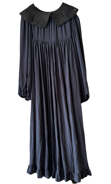 VENERA ARAPU "NAVY SHADOWCUP" DRESS
