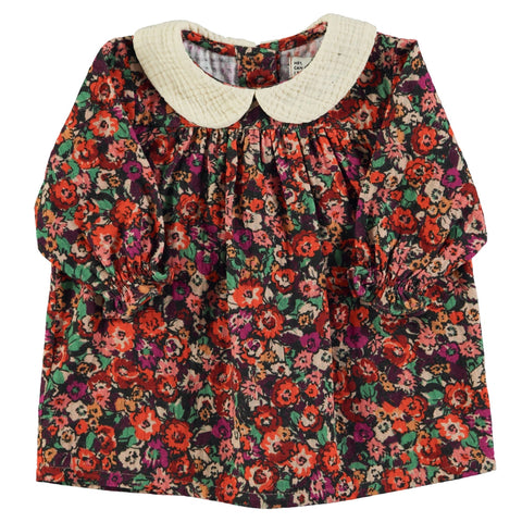 Piupiuchick Baby Dress Multicolor Flowers
