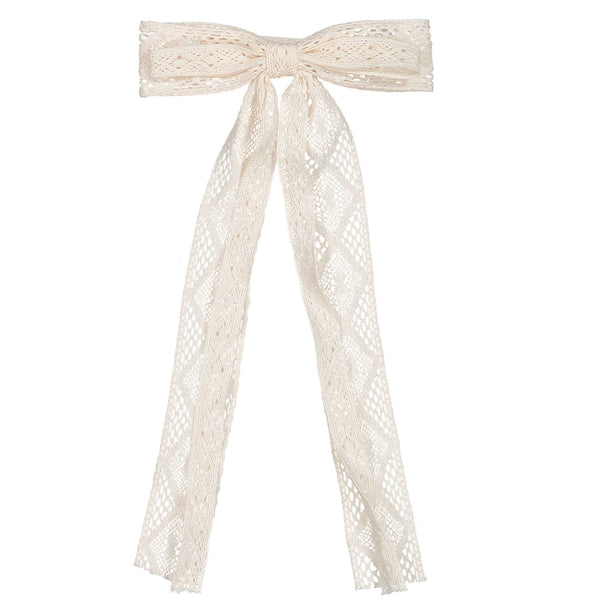Knot Hairbands Lace Ribbon Bow // Petal Pink