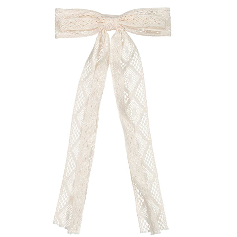 Knot Hairbands Lace Ribbon Bow // Petal Pink