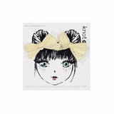 Knot Hairbands Lace Ribbon Bow Set // Butter