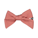 Knot Hairbands lustre short bow clip rosefinch