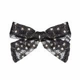 Knot Hairbands petal nest short bow clip blackbird