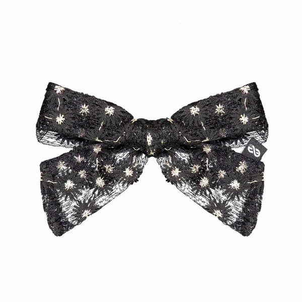 Knot Hairbands petal nest short bow clip blackbird