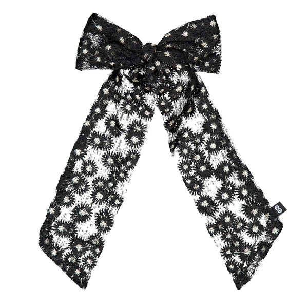 Knot Hairbands petal nest long bow clip blackbird