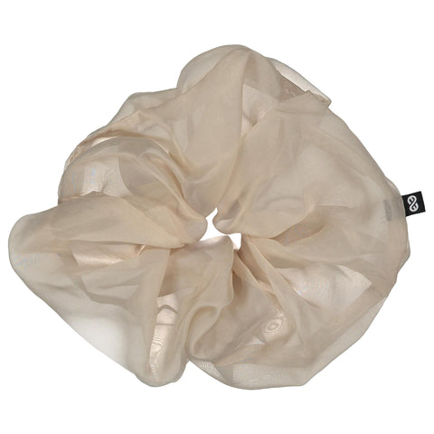 Knot Hairbands Puff Scrunchie // Sand